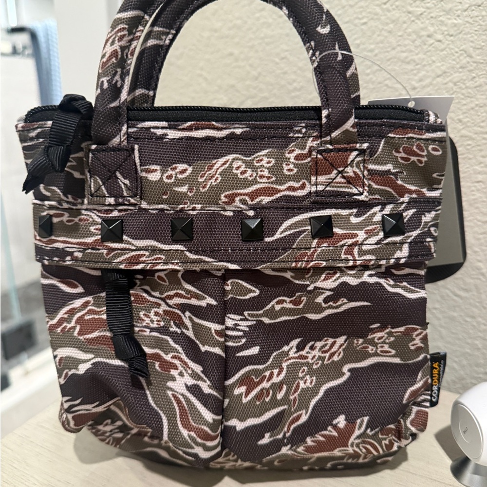 Camouflage Patterned Cordura by Vans Purse